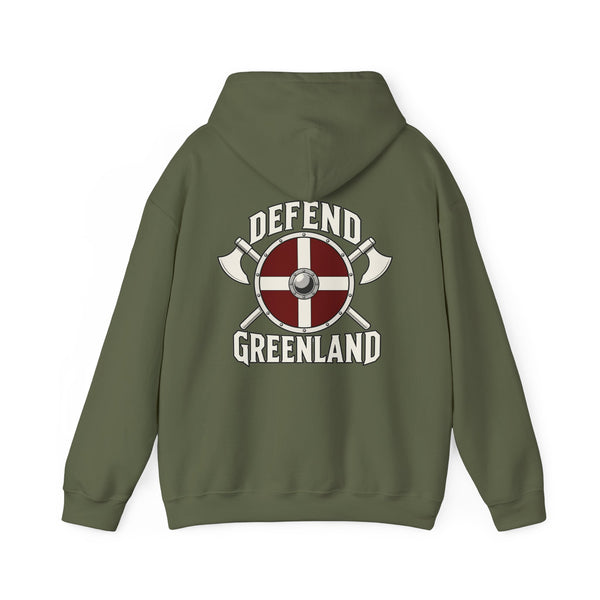 Defend Greenland Hoodie — EU Fulfilment