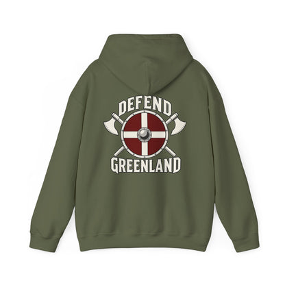 Defend Greenland Hoodie — EU Fulfilment