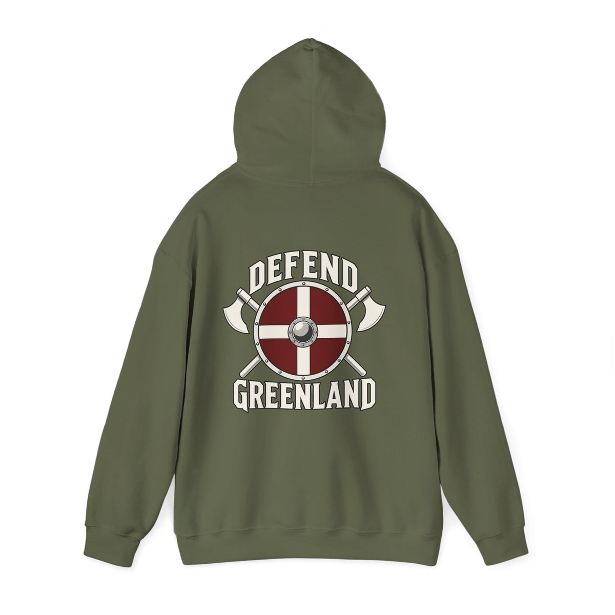 Defend Greenland Hoodie — EU Fulfilment